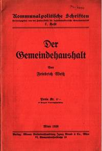 Der Gemeindehaushalt.