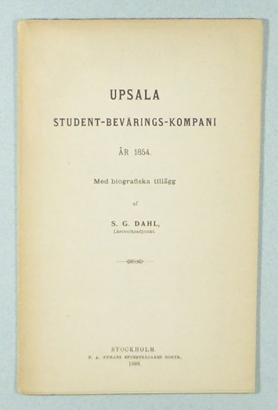 Upsala student-bevärings-kompani år 1854. Med…