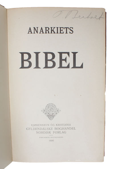 Anarkiets Bibel. (photo 3)