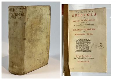 Cl. Salmasii Epistola ad Andream Colvium: Super…