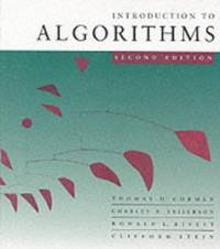 Introduction to Algorithms by Cormen, Thomas H