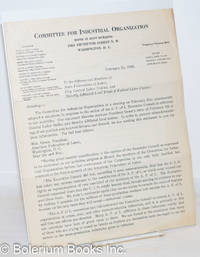 image of To the Officers and Members of State Federations of Labor, City Central Labor Unions, and Directly Affiliated Local Trade & Federal Unions