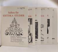 Häften för kritiska studier 1976 nr. 1-8.