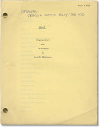 Billy the Kid Versus Dracula [Billy] (Original screenplay for the 1966 film, annotated working copy)