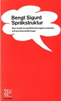 Språkstruktur. Den moderna språkforskningens…