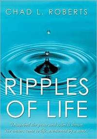Ripples of Life: Disturbed the Peace and Calm Is Shown. the Waters Come to Life Awakened by a Stone