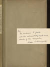 First Editions of George Meredith: Being the Description of a Collected Set of his Books, Some with Autographic Annotations and including Manuscript Agreements with his Publishers and the Original Autograph Manuscript of "The Tragic Comedians