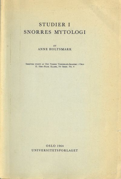 Studier i Snorres mytologi.