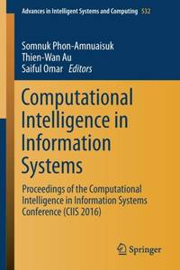 Computational Intelligence in Information Systems : Proceedings of the Computational Intelligence...