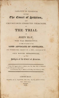 A Narrative of Procedure Before the Court of Session..