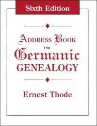 Address Book for Germanic Genealogy