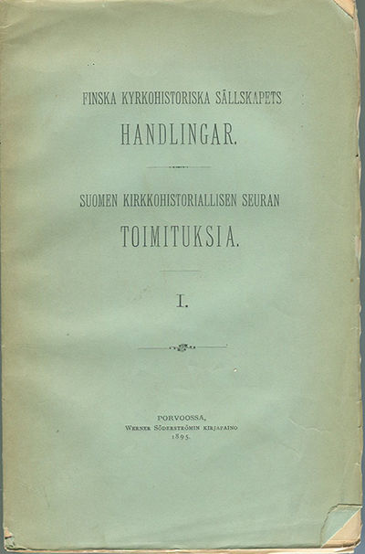 Det odelade finska biskopsstiftets herdaminne.