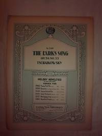 The Lark&#039;s Song, Op. 39 No. 22 by Tchaikovsky, Pyotr Ilyich - 1922