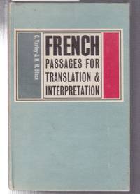 image of French Passages for Translation and Interpretation