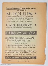 For an anti-Fascist Farmer Labor Party! [handbill]