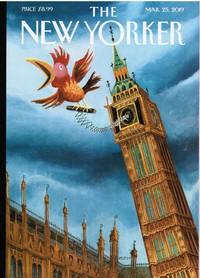 NEW YORKER: COVER BIG BEN (BREXIT) by MARK ULRIKSEN