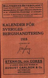 Kalender för Sveriges bergshandtering 1918.…