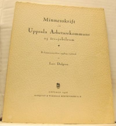 Minnesskrift till Uppsala arbetarekommuns…