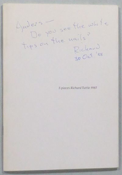 5 Pieces. Richard Tuttle 1987.