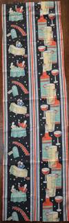 View Image 2 of 8 for Cocktail-Themed Toile Fabric Inventory #20493