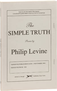 cover of The Simple Truth (Uncorrected Proof)