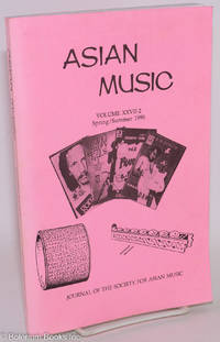 cover of Asian Music: Journal of the Society for Asian Music; Volume 27, Number 2, Spring/Summer 1996