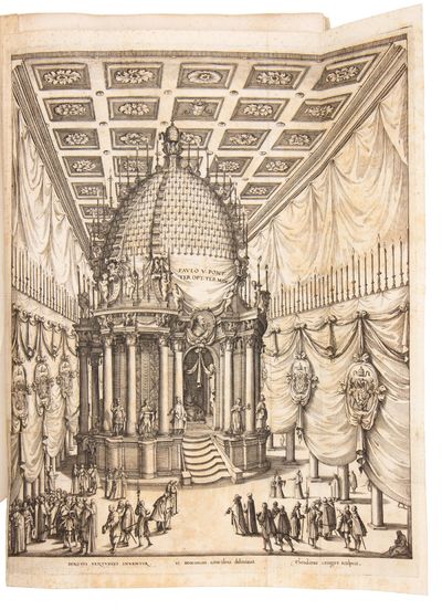 Breve racconto della trasportatione del corpo di Papa Paolo V dalla Basilica di San Pietro a quella di Santa Maria Maggiore