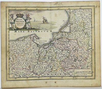 [TRAVEL] [MAP] REGNI PRUSSIA. (ATLAS PORTALIS)