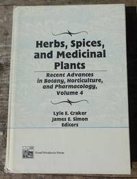 image of Herbs, Spices, and Medicinal Plants : Recent Advances in Botany, Horticulture, and Pharmacology