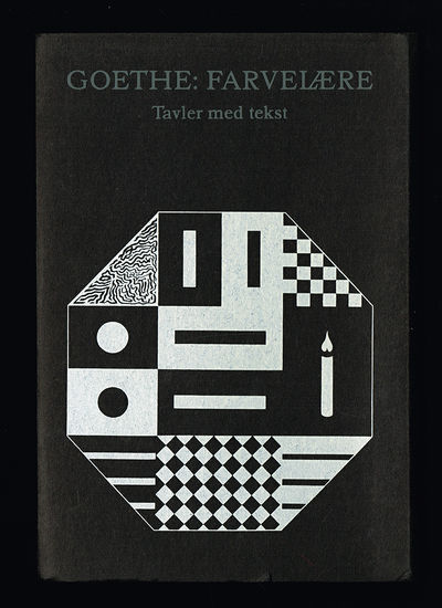 Farvelære. Tavler med tekst.