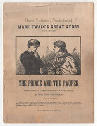 Daniel Frohman's Production of Mark Twain's Great Story Entitled The Prince and the Pauper....