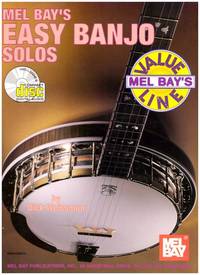 Value Line Easy Banjo Solos Book by Mel Bay - 1985