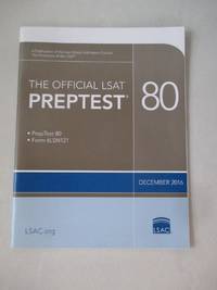 The Official LSAT PrepTest 80: (Dec. 2016 LSAT) by Council, Law School Admission - 2017-02-16