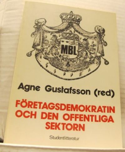 Företagsdemokratin och den offentliga sektorn.