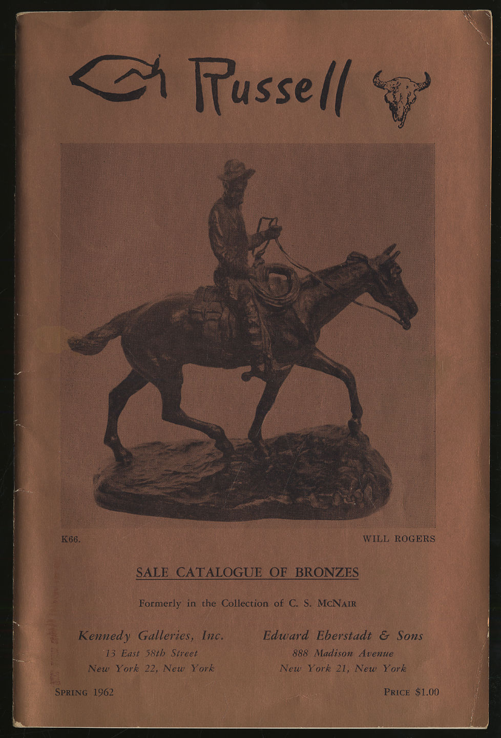 Sale Catalogue of Bronzes Formerly in the Collecti