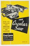 The Circular Saw: An Illustrated Manual of Operation