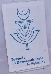 cover of Towards a democratic state in Palestine