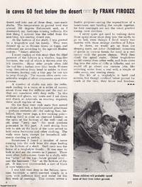 The Human Moles who are born, and then live and then die in Caves 60 Feet below the Desert. By...