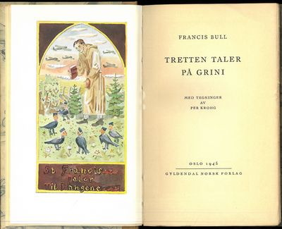 Tretten taler poå Grini. Med tegninger av Per…