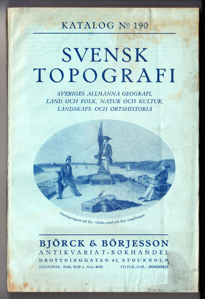 Björck & Börjesson. Katalog No. 190. Svensk…