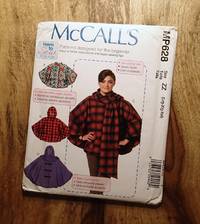 image of McCALL'S SEWING PATTERN : #MP628 : MISSES PONCHOS : Size Large