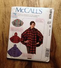 McCALL'S SEWING PATTERN : #MP628 : MISSES PONCHOS : Size Large