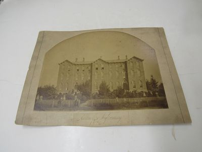 Large Albumen Photograph of the Allen County [OH] Infirmary 1876