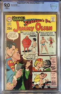 JIMMY OLSEN No. 122 (Sept. 1969) - CBCS (like CGC) Graded 9.0 (VF/NM)