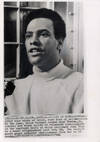 (African American) (Black Panthers) HUEY P. NEWTON (1960-70s) Set of 4 photos