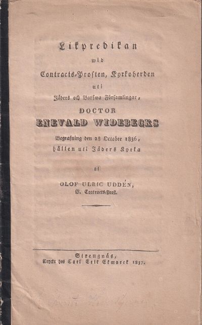 Likpredikan wid contracts-prosten, kyrkoherden…