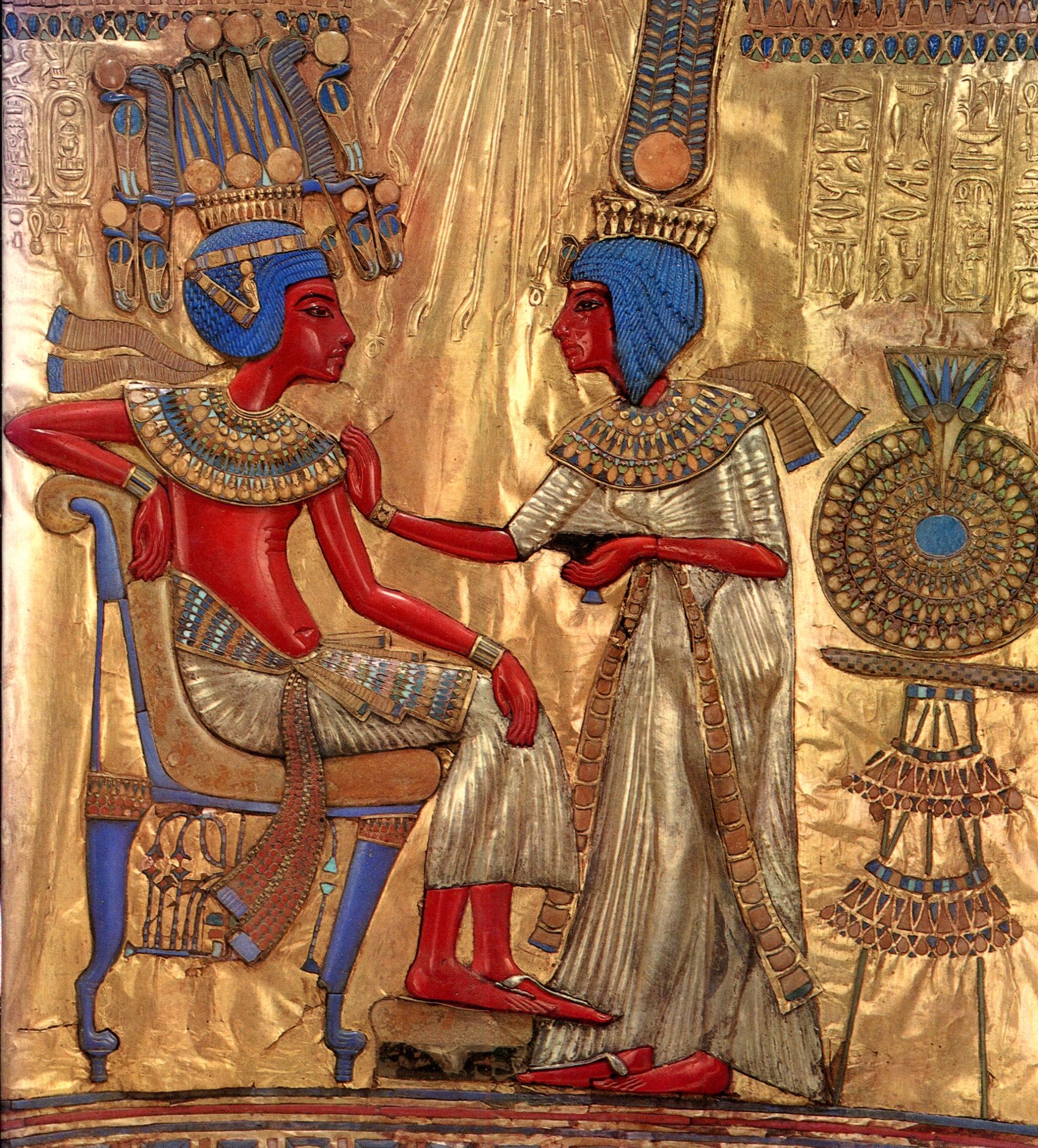 Tutankhamun : His Tomb and Its Treasures by photography by Harry Burton 