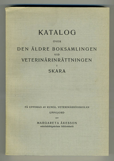 Katalog över den äldre boksamlingen vid…