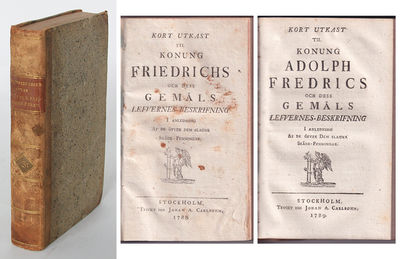 Kort utkast til konung Friedrichs och dess gemåls…
