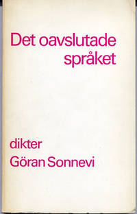 Det oavslutade språket. Dikter.